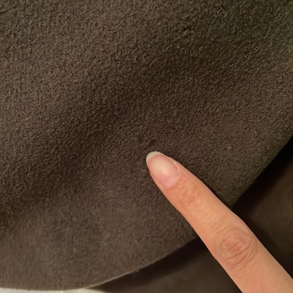 Rodika Zanian oversized colar wool and cashmere blend coat. - Picture 13 of 14